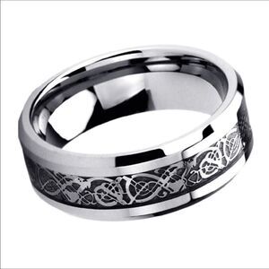 Laser Cut Titanium Ring